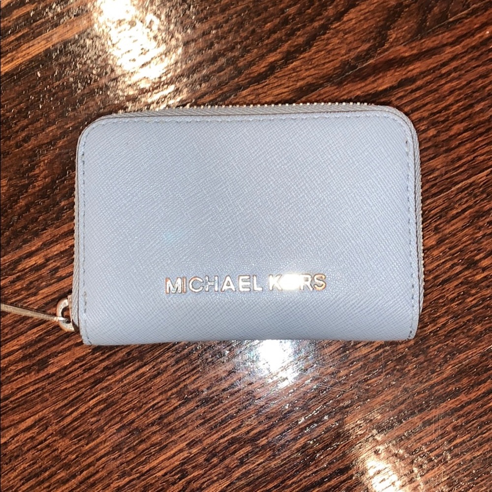 Lightly used Michael Kors keychain wallet